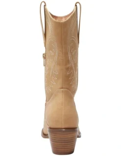Saloon Western Boots In Camel Micro 11 Saloon Western Boots In Camel Micro -Myer Clothing Shop 983980090 5 720x928
