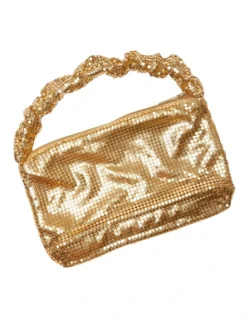 Disco Bag In Gold Mesh -Myer Clothing Shop 983991790 3 720x928