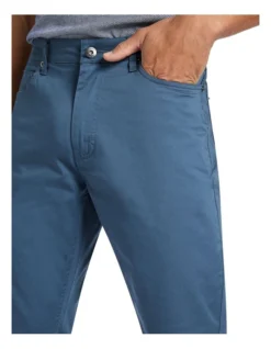 Jackson 5 Pocket Stretch Pant In Slate -Myer Clothing Shop 984035440 3 720x928