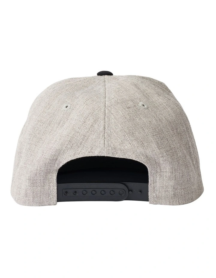 Brixton Oath III Snapback In Grey 2 Brixton Oath III Snapback In Grey - Image 2