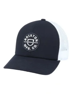 Brixton Crest MP Snapback In Black