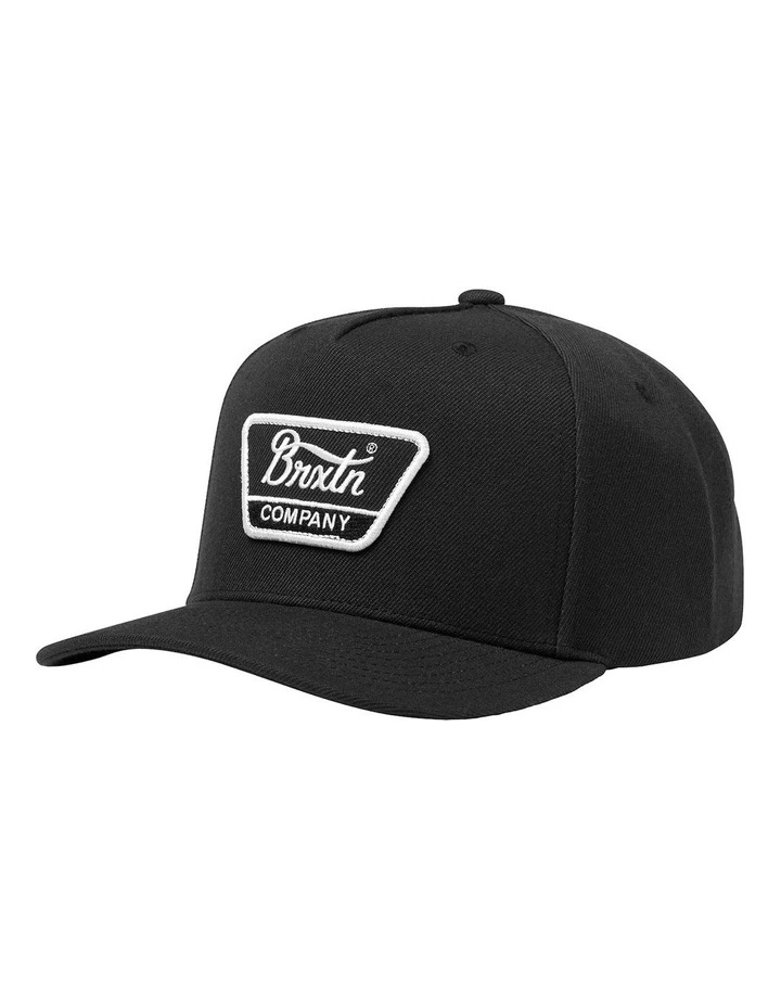 Brixton Linwood MP Snapback In Black 2 Brixton Linwood MP Snapback In Black - Image 2