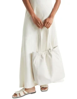 Rouched Leather Tote -Myer Clothing Shop 984311920 984304630 3 1 720x928