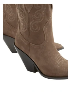 Eleanor Western Boot In Brown -Myer Clothing Shop 984320020 984318130 4 720x928