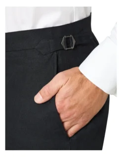 Bracciano Trouser In Black -Myer Clothing Shop 984705580 3 720x928