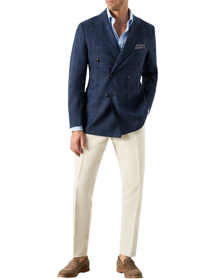 Polter Double Breasted Jacket In Blue 3 Polter Double Breasted Jacket In Blue - Image 3