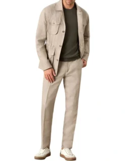 Alcantara Explorer Jacket In Beige -Myer Clothing Shop 984794140 3 720x928