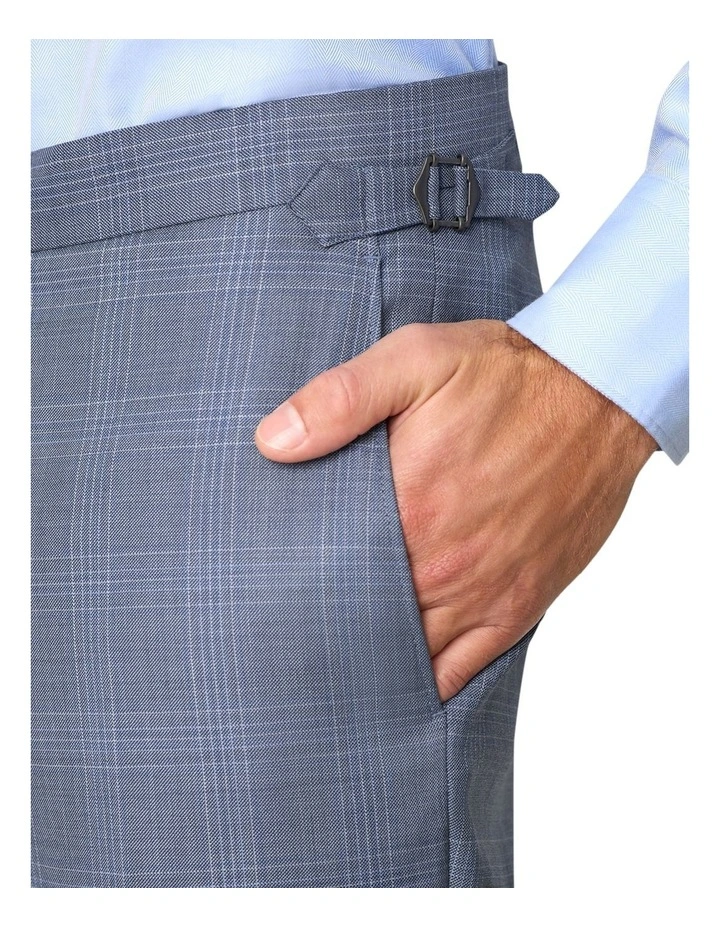 Contini Trouser In Blue 4 Contini Trouser In Blue - Image 4