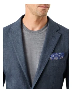 Harnett Jacket In Blue -Myer Clothing Shop 984798640 3 720x928
