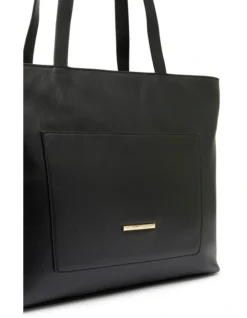 Delaney Leather Workwear Bag In Black -Myer Clothing Shop 984827170 3 720x928