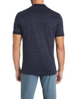 Sato Mercerised Geo Polo In Navy 7 Sato Mercerised Geo Polo In Navy -Myer Clothing Shop 984836620 4 720x928