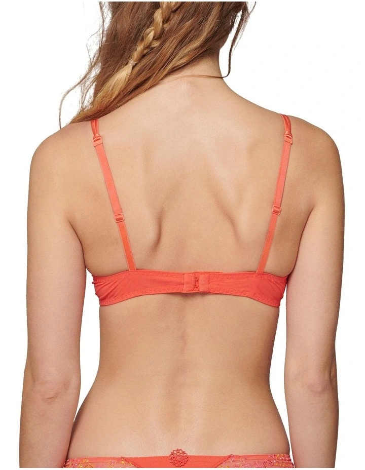 Simone Perele Delice Half Cup Bra In Orange 2 Simone Perele Delice Half Cup Bra In Orange - Image 2