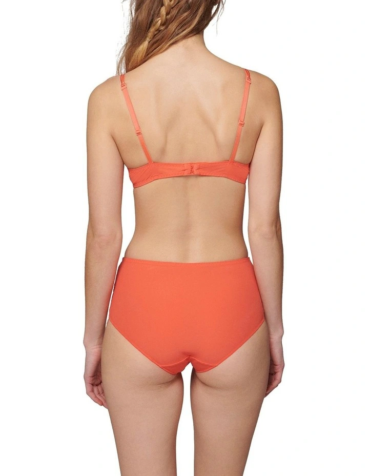 Simone Perele Delice Half Cup Bra In Orange 4 Simone Perele Delice Half Cup Bra In Orange - Image 4