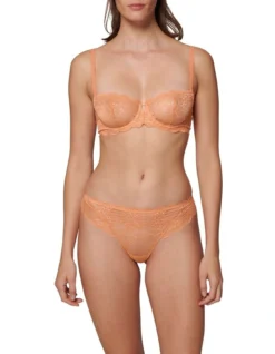 Simone Perele Reve Half Cup Bra In Orange 6 Simone Perele Reve Half Cup Bra In Orange -Myer Clothing Shop 985026430 3 720x928