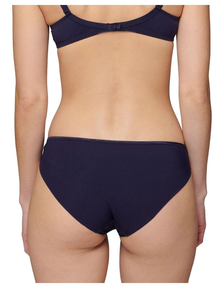 Simone Perele Andora Bikini Brief In Navy 2 Simone Perele Andora Bikini Brief In Navy - Image 2