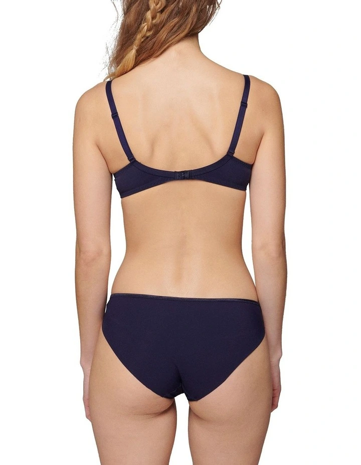 Simone Perele Andora Bikini Brief In Navy 4 Simone Perele Andora Bikini Brief In Navy - Image 4