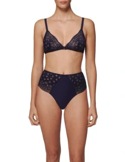 Simone Perele Aimee Soft Cup Triangle Bra In Blue -Myer Clothing Shop 985031110 3 720x928
