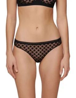 Simone Perele Hortense Tanga In Black
