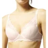 Simone Perele Reve Triangle Push Up Bra In Pink