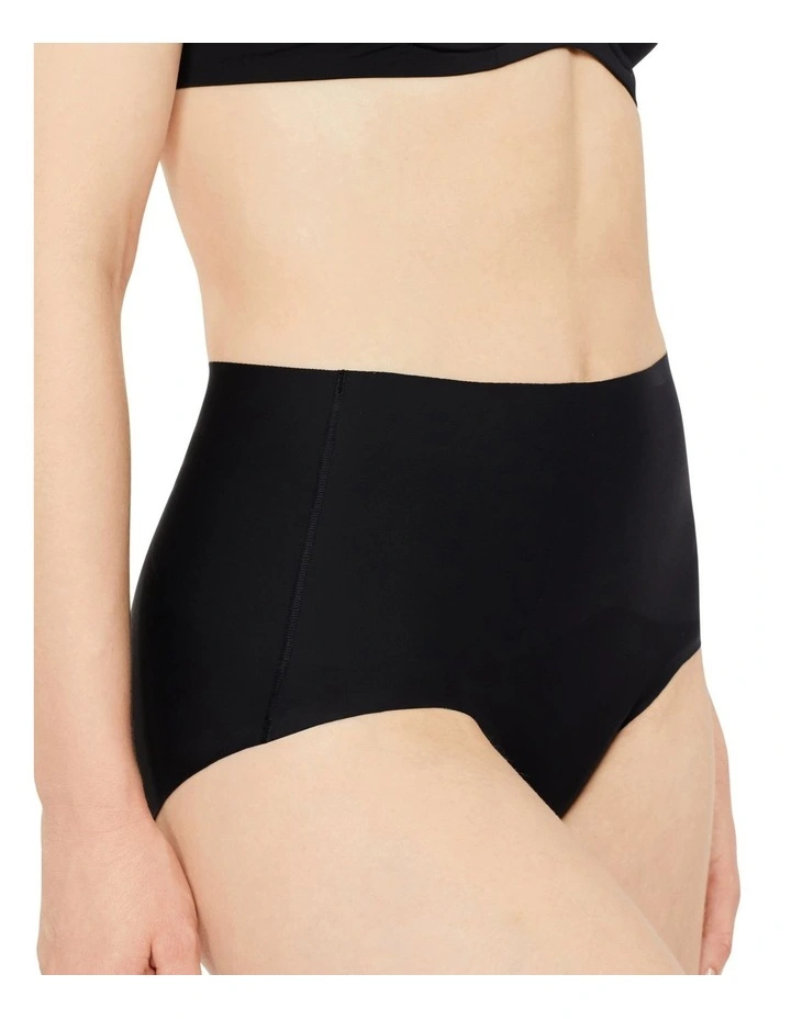 Revive Smooth Waisted Brief In Black 2 Revive Smooth Waisted Brief In Black - Image 2