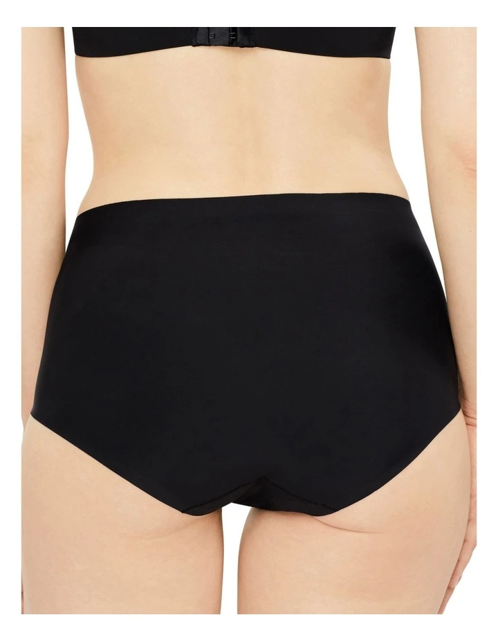 Revive Smooth Waisted Brief In Black 3 Revive Smooth Waisted Brief In Black - Image 3