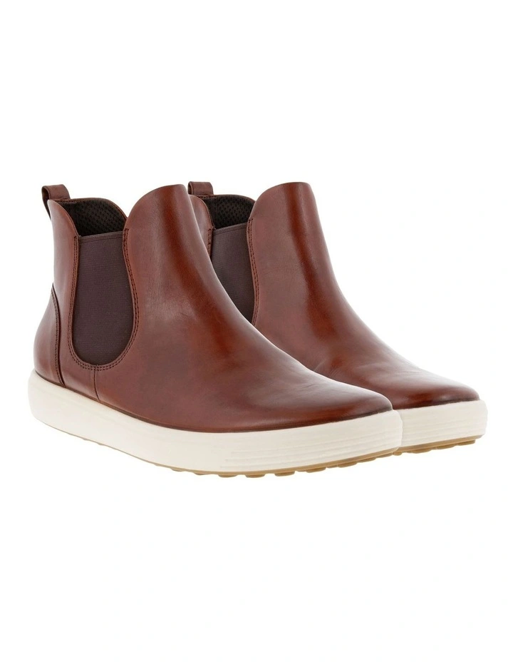 ECCO Soft 7 Shoes In Brown 5 ECCO Soft 7 Shoes In Brown - Image 5