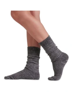 Recycled Slouch Sock In Grey -Myer Clothing Shop 985606930 985701250 3 720x928