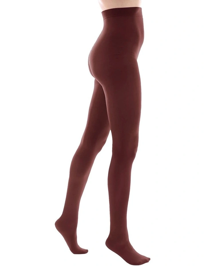 Levante 50D Suede Matte Tight In Red 2 Levante 50D Suede Matte Tight In Red - Image 2