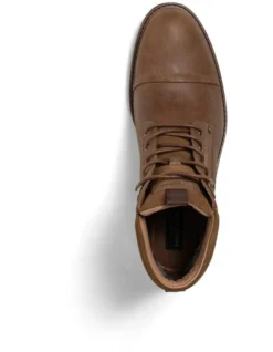 Dunedin Military Boot In Beige -Myer Clothing Shop 985617730 7 720x928