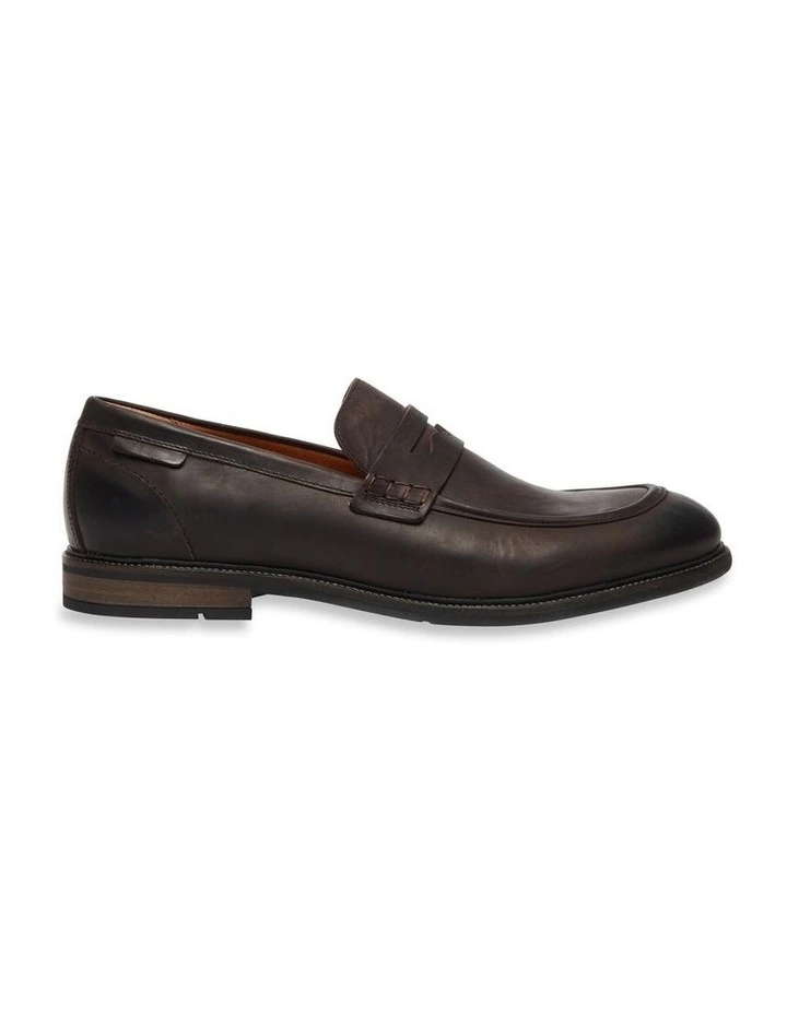 Portobello Mocc Slip On Loafer In Brown 1 Portobello Mocc Slip On Loafer In Brown
