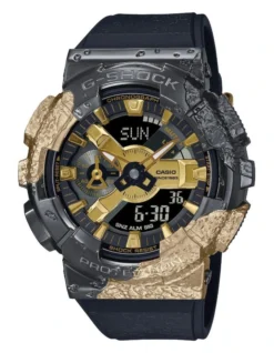GM114GEM-1A9 G-Shock Duo Adventure Gems Resin Watch In Black