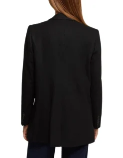 Oxford Willow Wool Rich Blazer In Black -Myer Clothing Shop 986077990 3 1 720x928