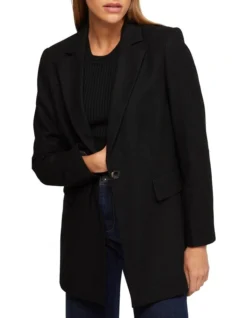 Oxford Willow Wool Rich Blazer In Black -Myer Clothing Shop 986077990 4 1 720x928
