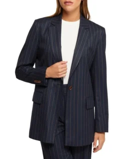 Oxford Willow Jacket In Navy