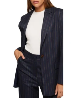 Oxford Willow Jacket In Navy -Myer Clothing Shop 986078440 4 1 720x928