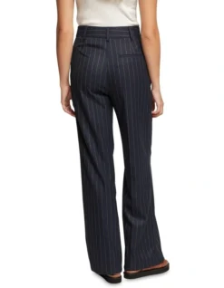 Oxford Lydia Wide Leg Pants In Navy -Myer Clothing Shop 986078530 3 1 720x928