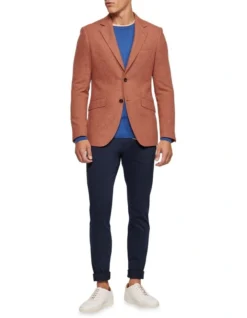 Oxford Stretch Skinny Fit Chinos In Navy -Myer Clothing Shop 986192740 5 720x928