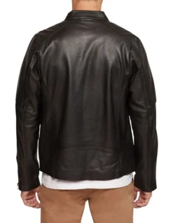 Oxford Carlo Leather Jacket In Black 8 Oxford Carlo Leather Jacket In Black -Myer Clothing Shop 986197600 3 720x928