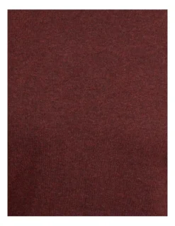 Oxford Crew Neck Cotton Cashmere Pullover In Dark Red 11 Oxford Crew Neck Cotton Cashmere Pullover In Dark Red -Myer Clothing Shop 986199490 6 720x928