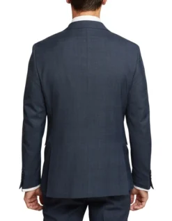 Oxford Byron Wool Stretch Suit Jacket In Gunmetal -Myer Clothing Shop 986201560 3 1 720x928