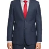 Oxford New Hopkins Wool Rich Suit Jacket In Blue