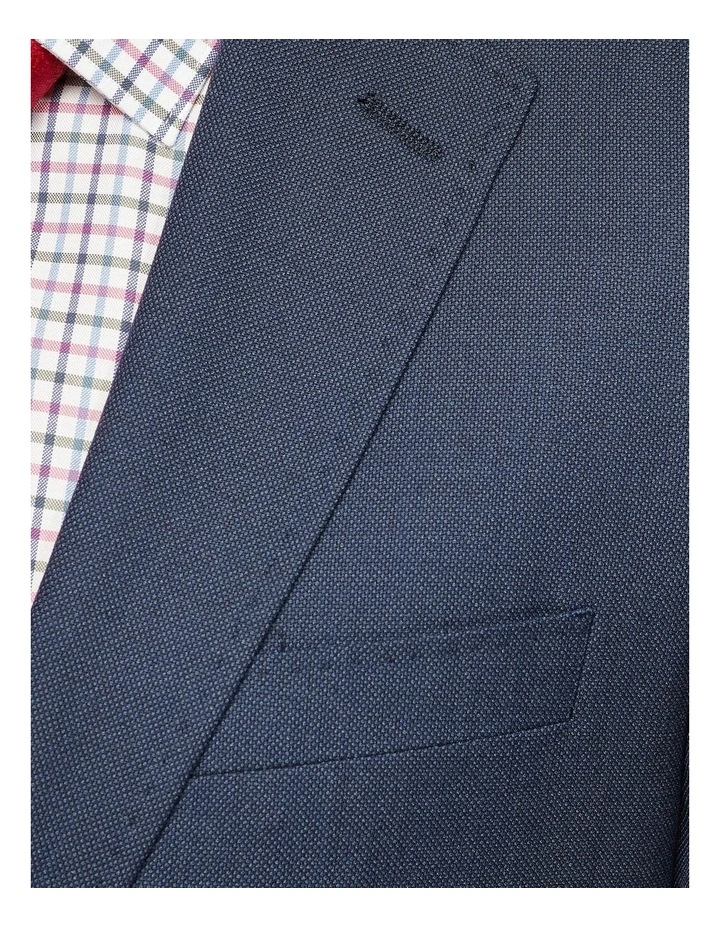 Oxford New Hopkins Wool Rich Suit Jacket In Blue 6 Oxford New Hopkins Wool Rich Suit Jacket In Blue - Image 6