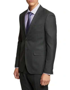 Oxford Auden Wool Rich Suit Jacket In Grey -Myer Clothing Shop 986202460 3 720x928