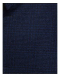 Oxford Dunbar Checked Wool Rich Overcoat In Blue 11 Oxford Dunbar Checked Wool Rich Overcoat In Blue -Myer Clothing Shop 986204080 6 720x928