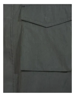 Oxford Miles Water Repellent Jacket In Green -Myer Clothing Shop 986205880 6 720x928