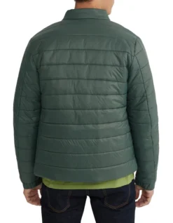 Oxford Beck Eco Filling Puffa Jacket In Green -Myer Clothing Shop 986206060 3 720x928
