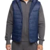 Oxford Bruno Eco Filling Puffa Vest In Blue
