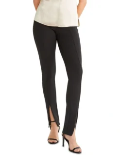 Calvin Klein Technical Knit Legging In Black