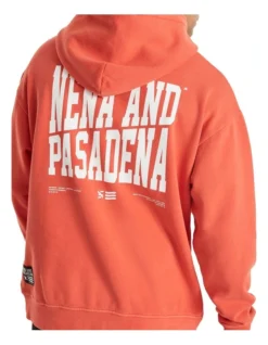 Tri-Star Relaxed Hooded In Red -Myer Clothing Shop 986505220 4 720x928