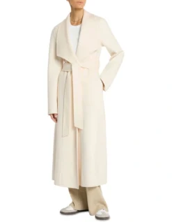 Thousand Miles Coat In White